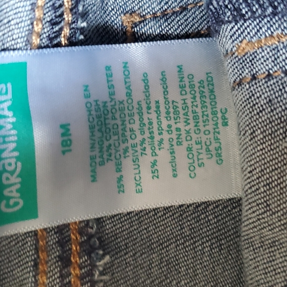 NWT 2 Pair Baby Garanimals Pants - Picture 3 of 6